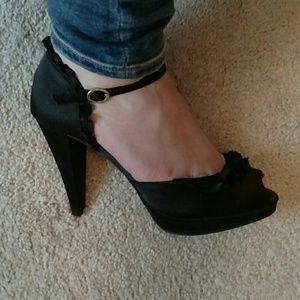 Black heels